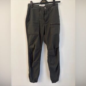 REI Co-Op Trailsmith Double Knee Canvas Pants Womens Size 10 Dark Gray Outdoors